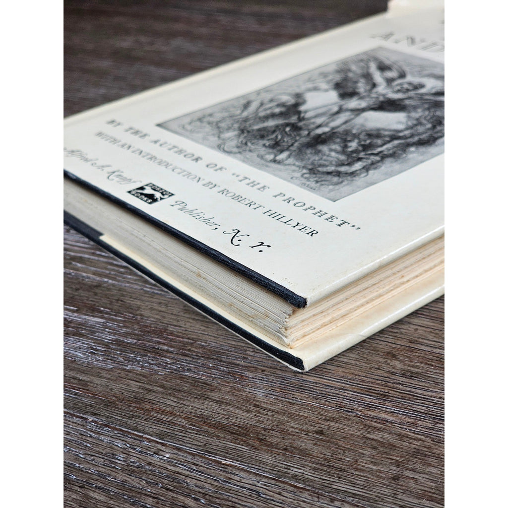 A Tear and a Smile Kahlil Gibran 1969 Knopf HC w Dust Jacket