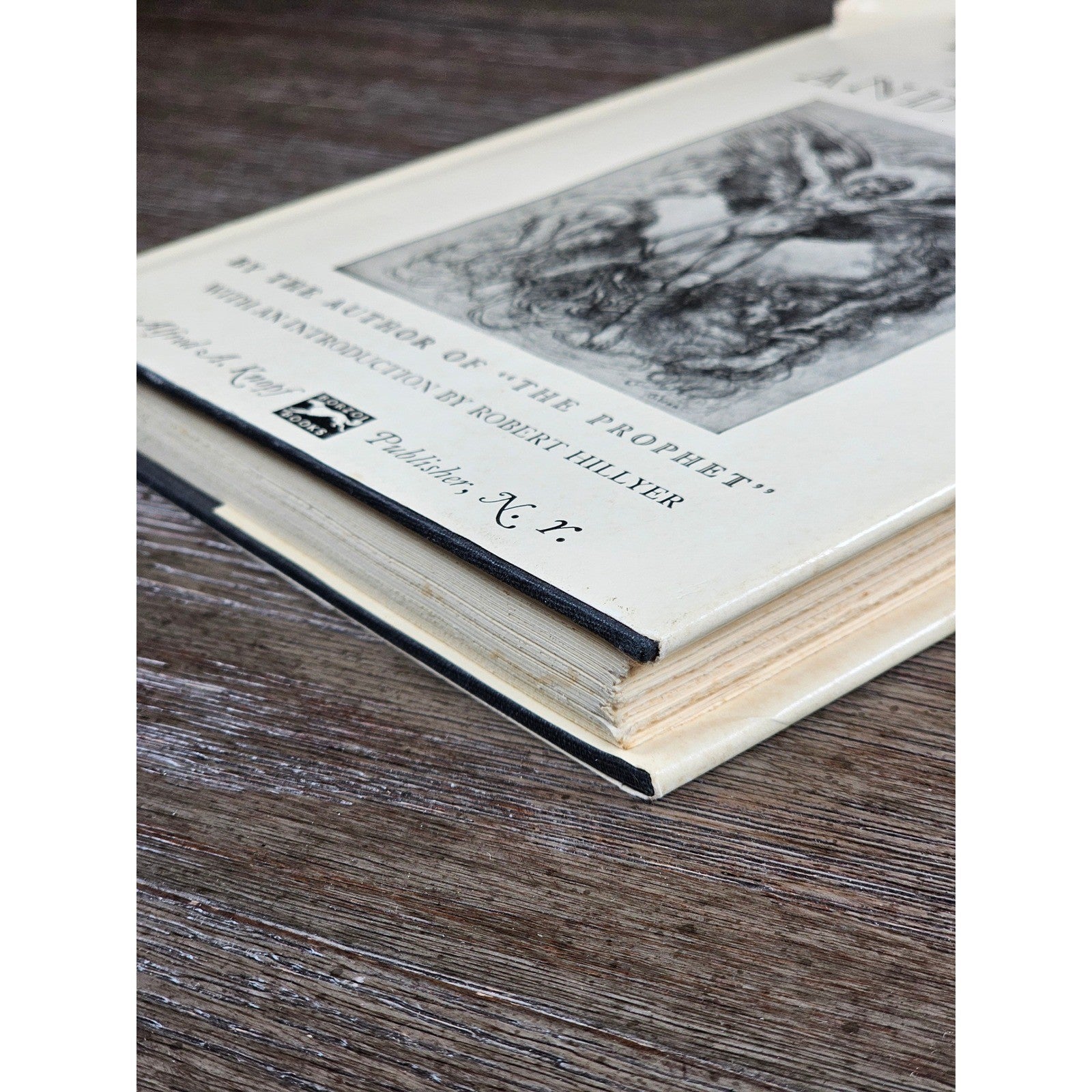 A Tear and a Smile Kahlil Gibran 1969 Knopf HC w Dust Jacket