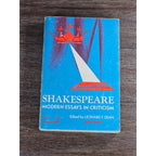 Shakespeare Modern Essays in Criticism 1967 OUP Paperback