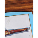 Vintage Firearms Illustration Wall Plaque – Austrian Wheellock Pistol 1655