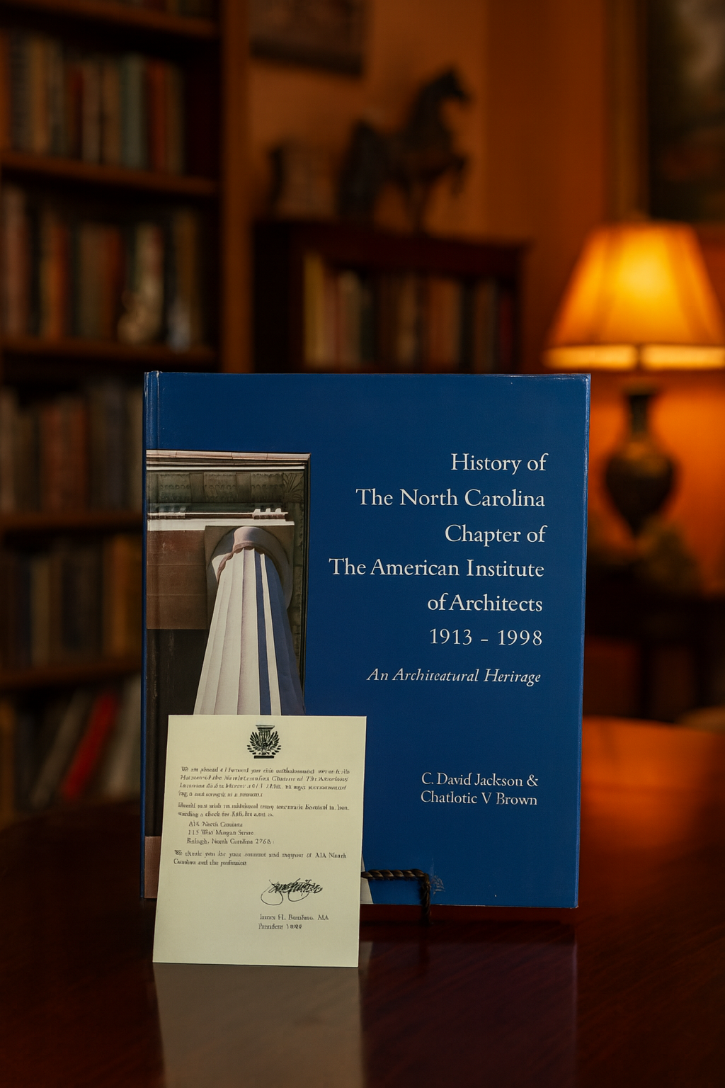 Vintage AIA North Carolina Architects History Book 1913–1998 Signed