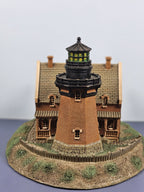Block Island Southeast Lighthouse Historic American Lighthouses The Danbury Mint