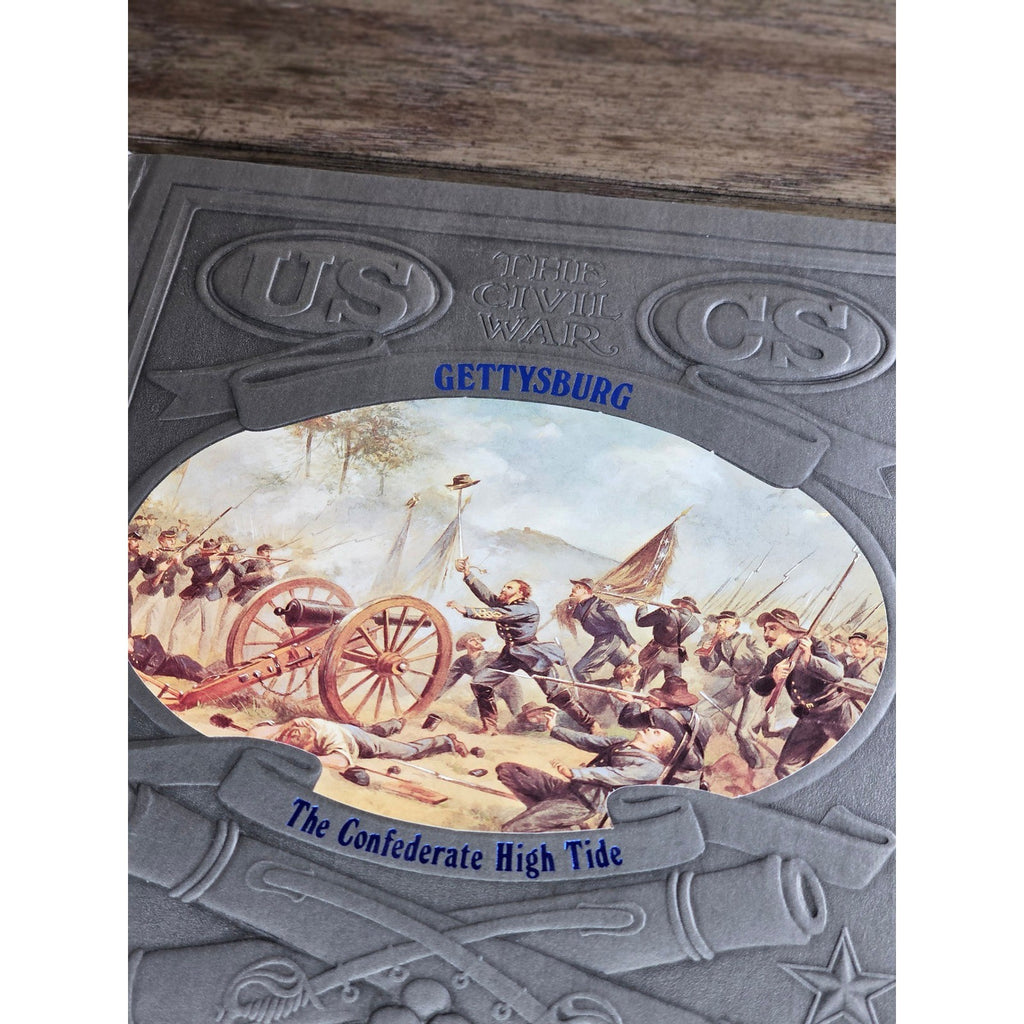 Vintage Gettysburg Civil War Time Life Book 1985 Hardcover