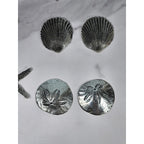 Set of 8 Sea Life Table Decor Sand Dollar Starfish Shell Coastal Decor