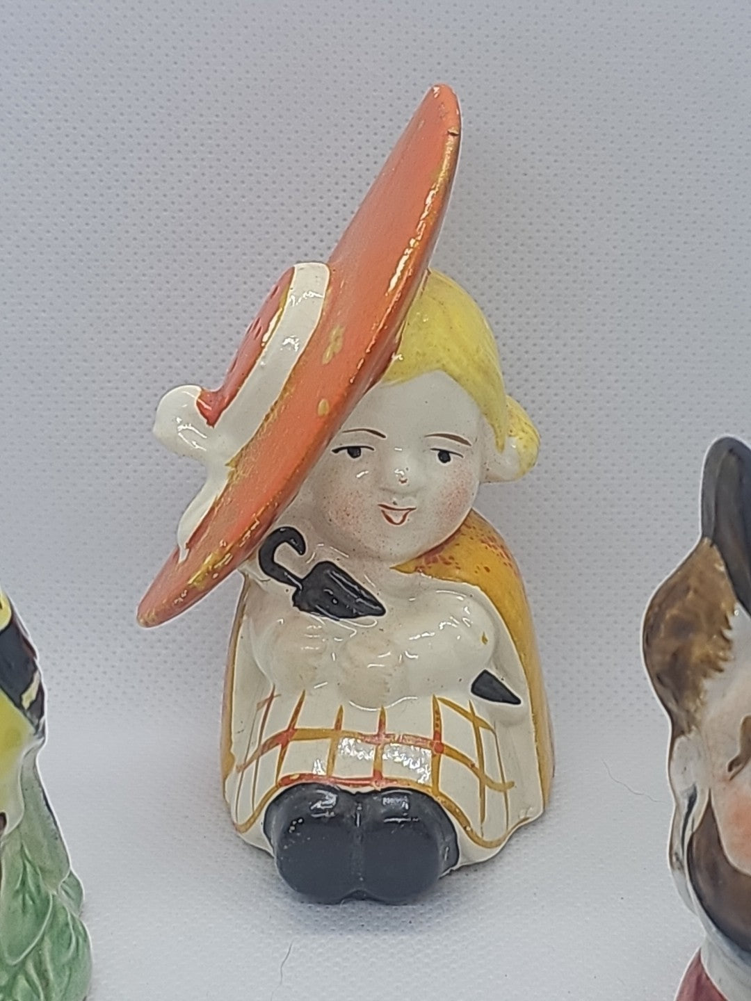 Lot of 3 Vintage Salt & Pepper Shakers – Mixed Styles – Rustic Kitchen Decor