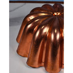 Vintage Copper Fluted Tart Pan Fluted Bowl Dessert Pan