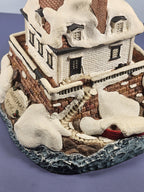 Vintage Harbour Lights Christmas 1996 Colchester Reef Lighthouse #701