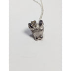 925 Sterling Silver Ram's Head Harmony Ball Necklace