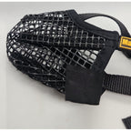 Mayerzon XS Black Dog Muzzle Adjustable Basket Style Pet Accessory
