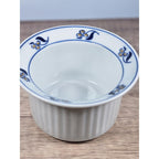 Vintage Dansk Bistro Berries & Cherries Porcelain Ramekin 4.25"
