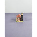 Vintage Rose Island Lighthouse Thimble Miniature Nautical Souvenir