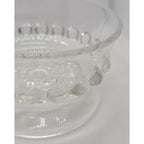 Vintage Clear Glass Sundae Dish Footed Ice Cream Dessert Cup