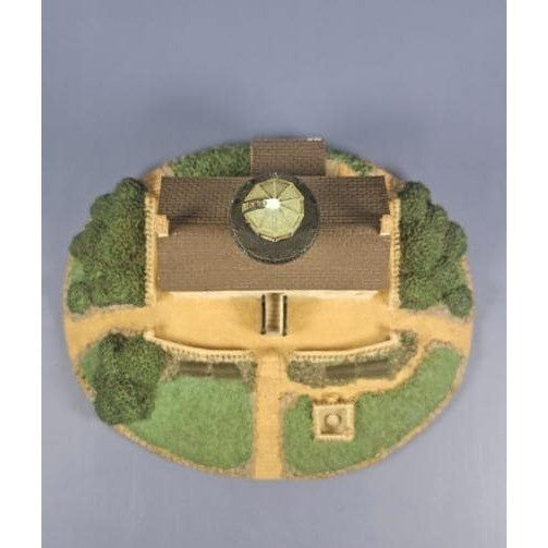 Vintage Danbury Mint Old Point Loma Lighthouse w/ COA