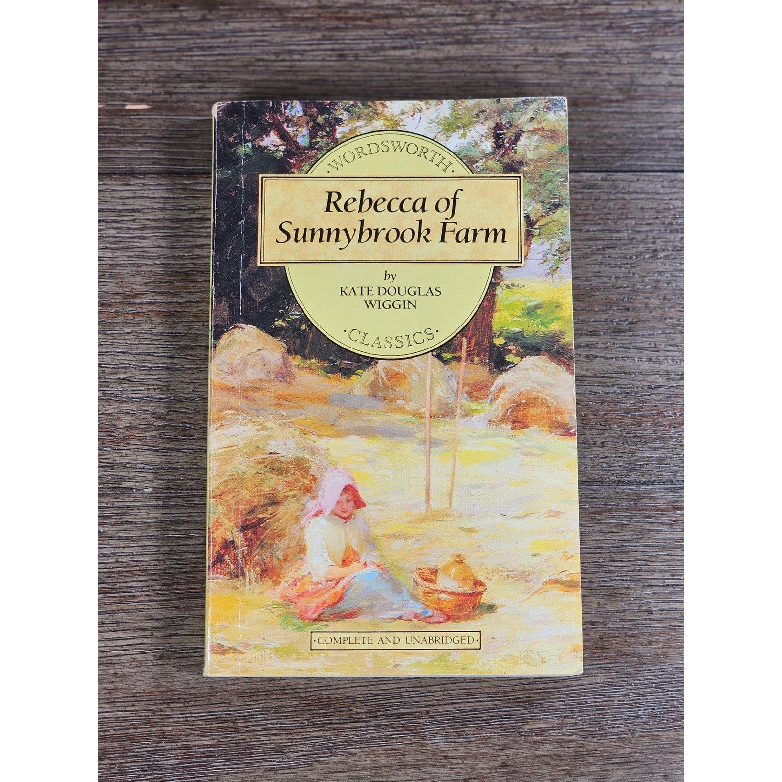 Rebecca of Sunnybrook Farm Wordsworth Classics Paperback Book