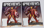 Lot of 4 Copies of Marvel Previews Special Initiative Edition 2007