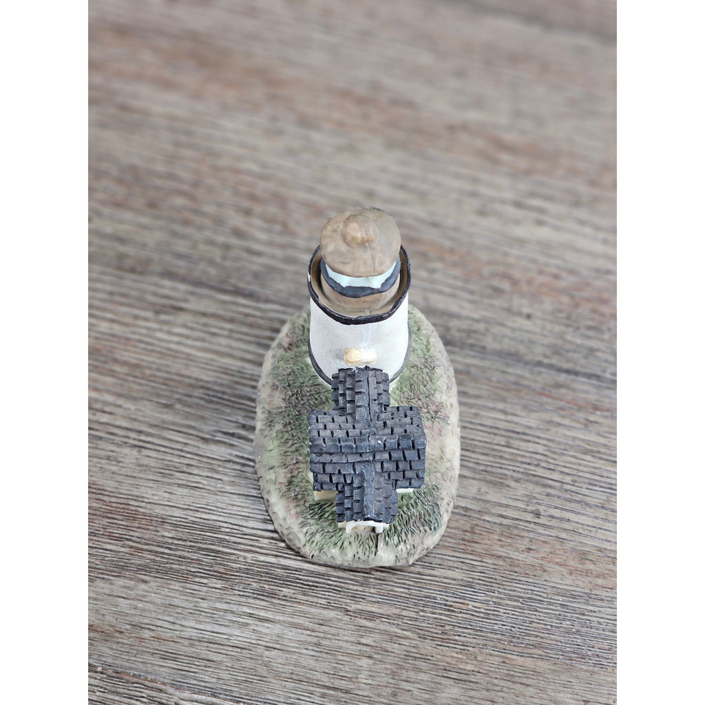 Mini Coastal Lighthouse Figurine Resin Nautical Decor Small Shelf Accent