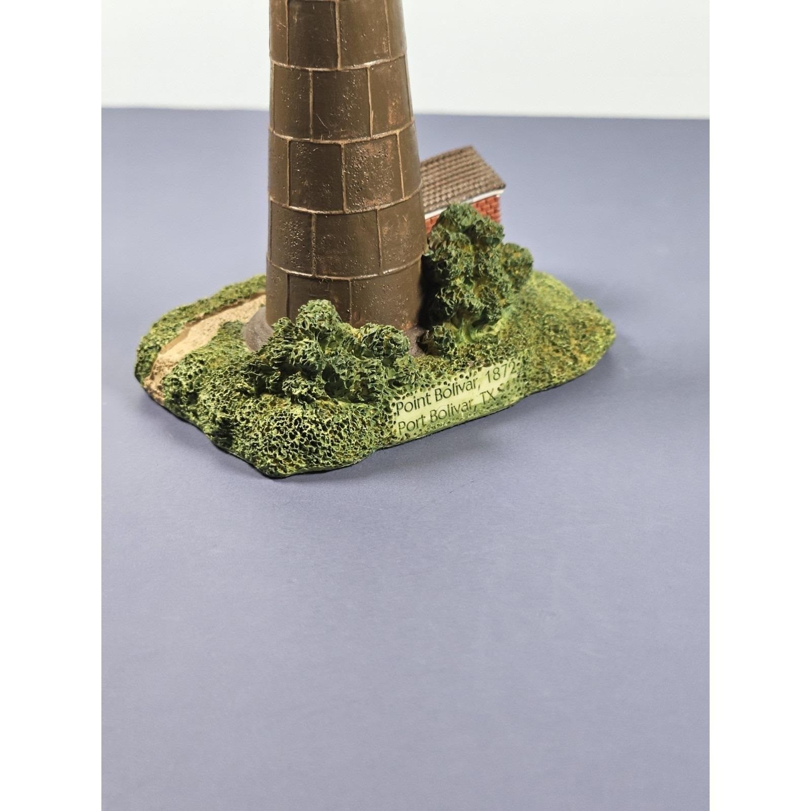 Lefton Point Bolivar Lighthouse Figurine 1990 Coastal Decor