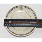 Homer Laughlin US Navy Saucer Plates Set of 2 Vintage USN China