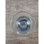 Vintage Champagne Flute Twisted Stem Clear Glass Fluted Bowl Barware