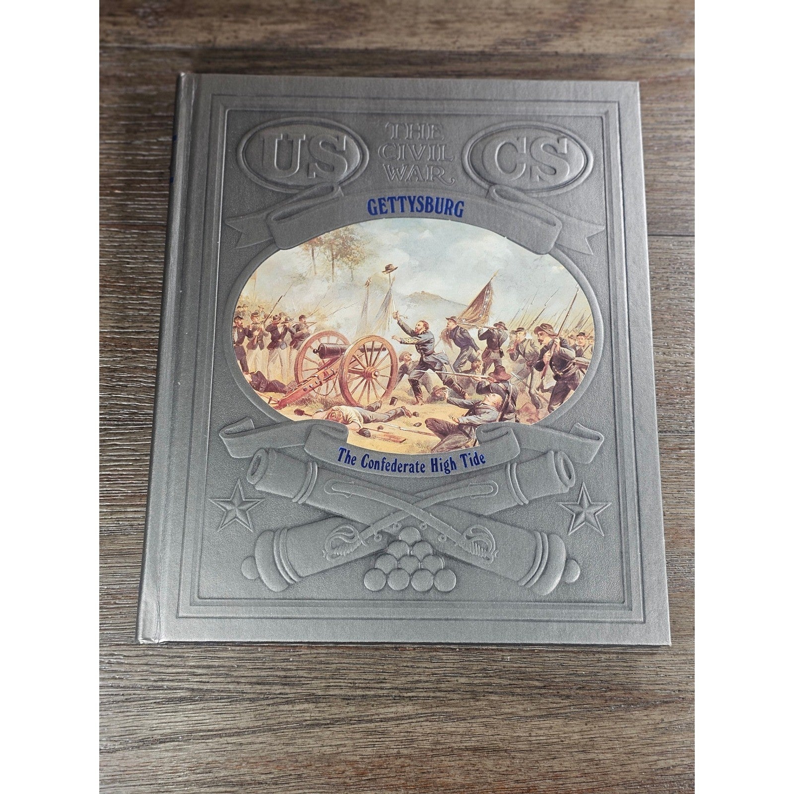 Vintage Gettysburg Civil War Time Life Book 1985 Hardcover