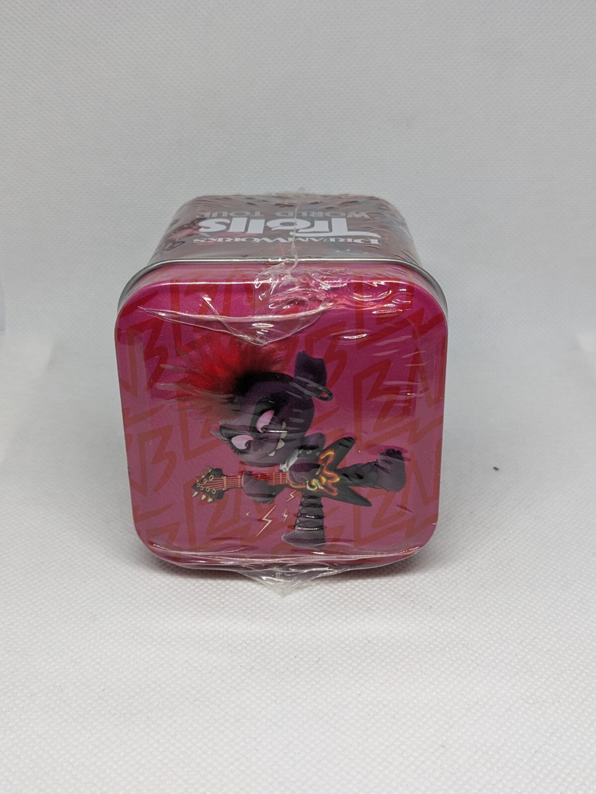 Lot of 2 Trolls World Tour Tins Includes: Charm, Wristlet, Cards, and Stickers