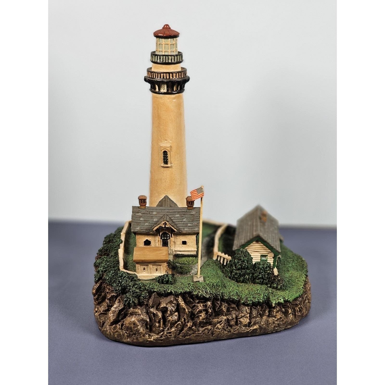 Danbury Mint Pigeon Point Lighthouse Figurine w/ COA Maritime Decor
