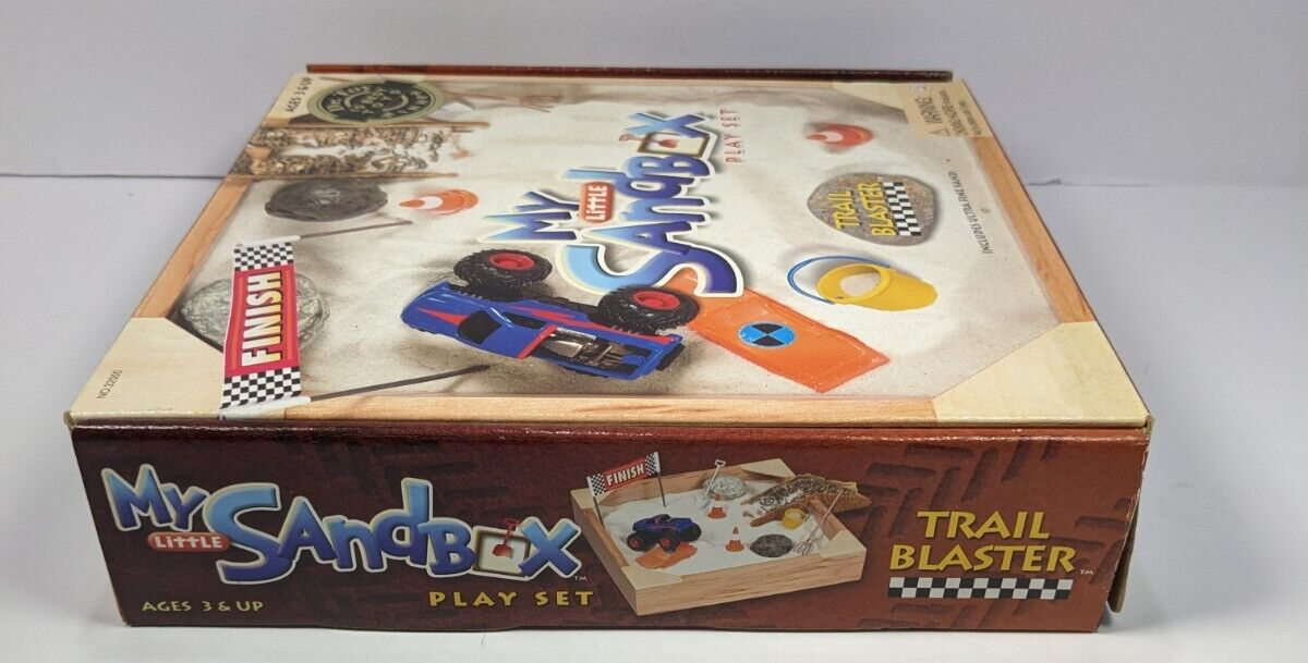 My Little Sandbox Play Set Trail Blaster Monster Truck