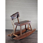 Colonial Wood Products Rocking Horse USA Rustic Nursery Decor