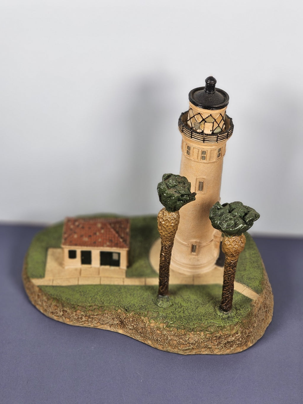 Vintage The Danbury Mint 1993 POINT VICENTE LIGHTHOUSE Sculpture