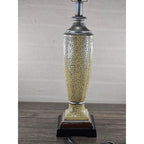 Vintage Textured Table Lamp 28.5" Tall Speckled Cream Base