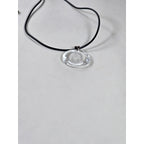 Vintage Swarovski Crystal Madonna Pendant 925 Silver Necklace