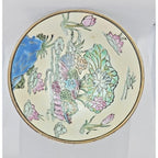 Antique Chinese Famille Rose Bowl Tongzhi Mark Lotus Mandarin Ducks