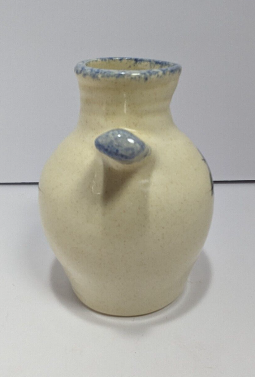Stoneware Vase With Blueberries