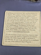 Lefton Historic American Lost Lights Wolf Island Georgia Lighthouse Model