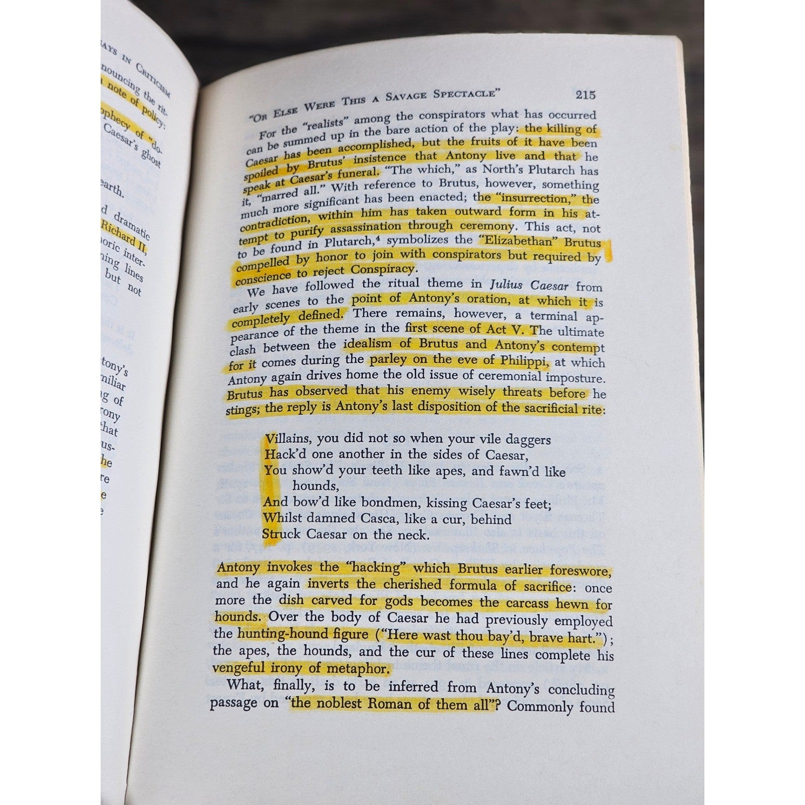 Shakespeare Modern Essays in Criticism 1967 OUP Paperback