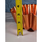 Vintage Copper Fluted Tart Pan Fluted Bowl Dessert Pan