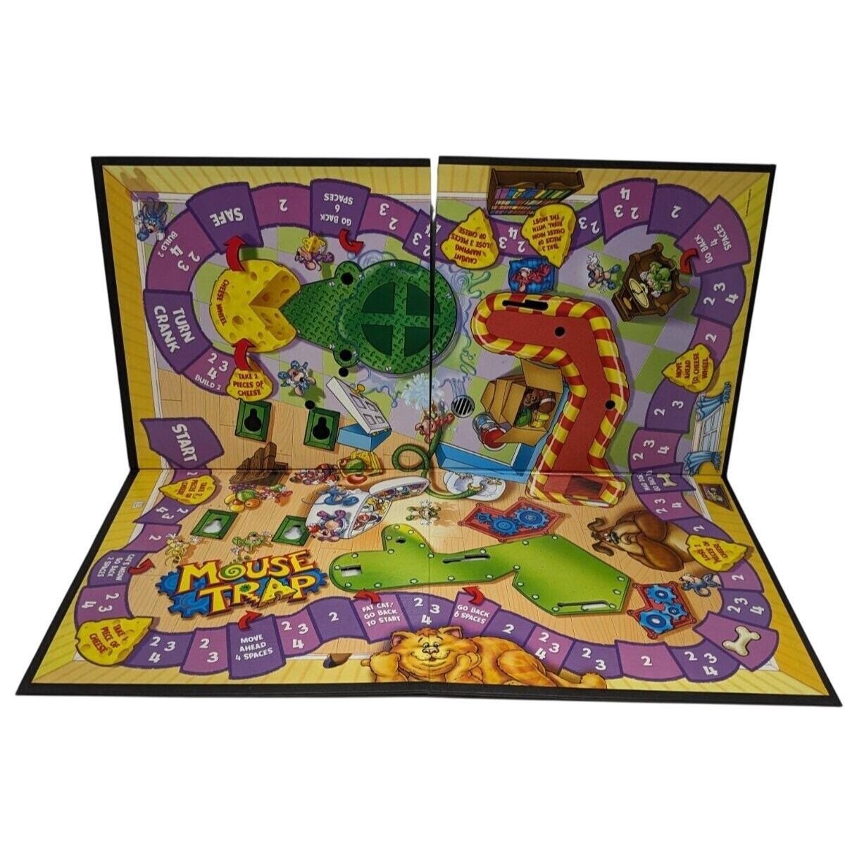 Mouse Trap Board Game Hasbro Complete Rube Goldberg Game