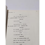 Vintage 3rd Rock from the Sun Script First Draft 1995 TV Memorabilia