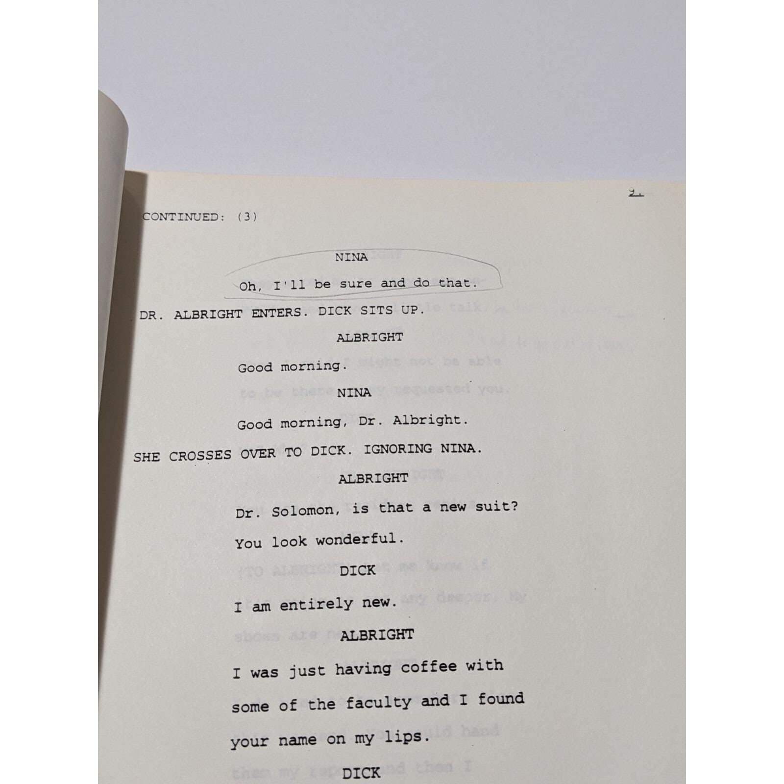 Vintage 3rd Rock from the Sun Script First Draft 1995 TV Memorabilia