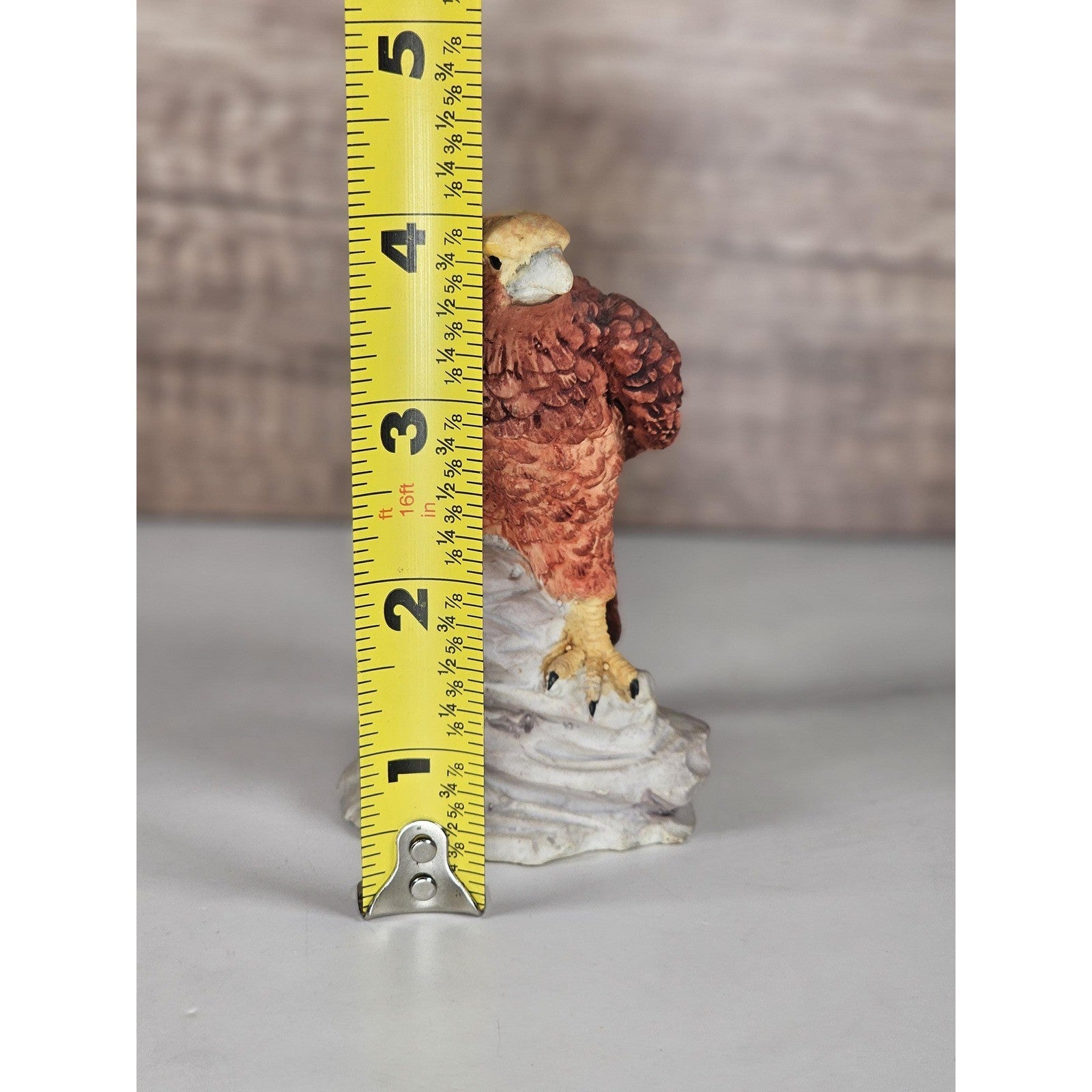 Vintage Bald Eagle Figurine Ceramic Wildlife Americana Decor