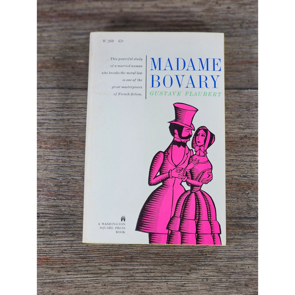 Vintage Madame Bovary Paperback – Gustave Flaubert – Washington Square Press