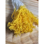Yarn Tassel Garland Multicolor Decor Yellow Pink Green