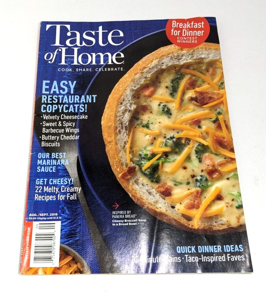 Lot Of 3-- Taste Of Home Magazines