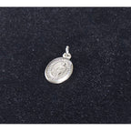 Vintage Saint Thomas Aquinas Sterling Silver Medal Pendant