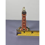 Lefton Ponce De Leon Lighthouse Ornament 2000 Coastal Decor 3.5 Inch