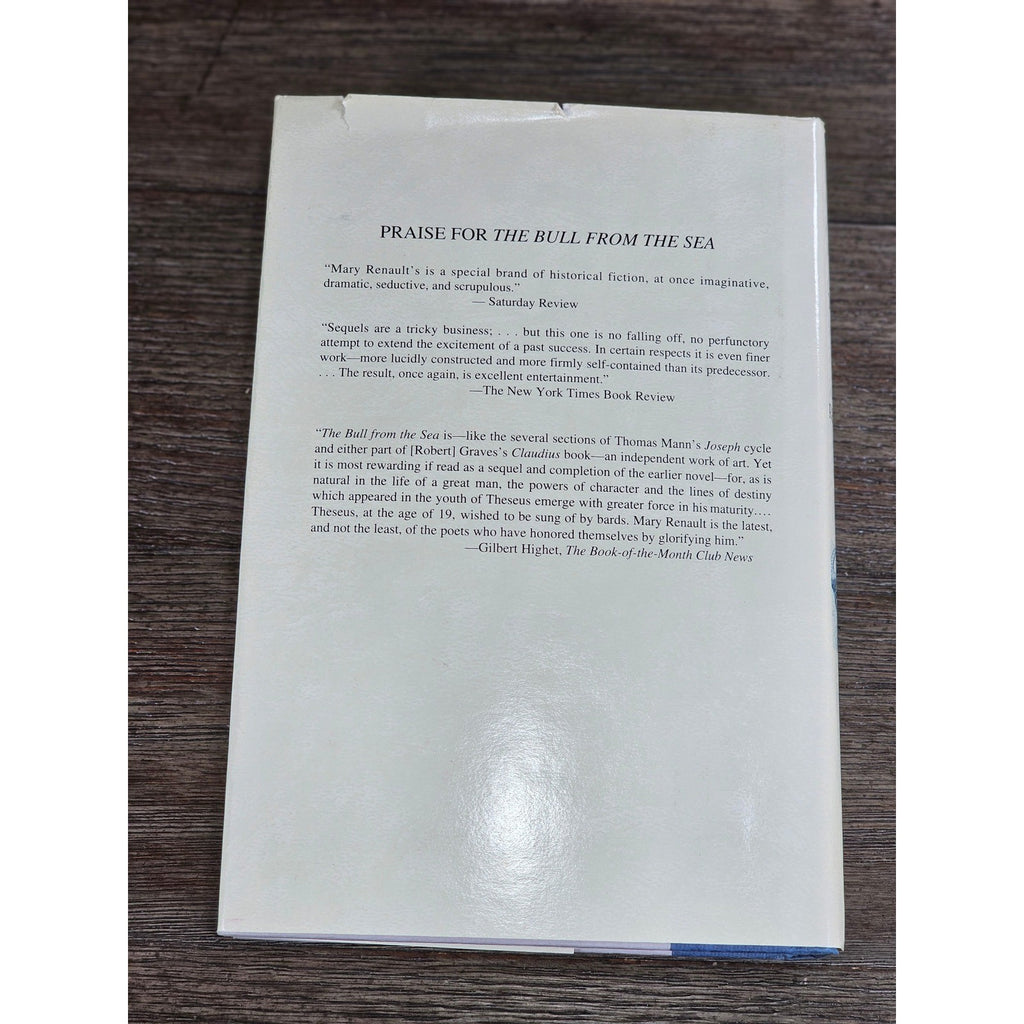 The Bull from the Sea Mary Renault 1992 HC Book of the Month