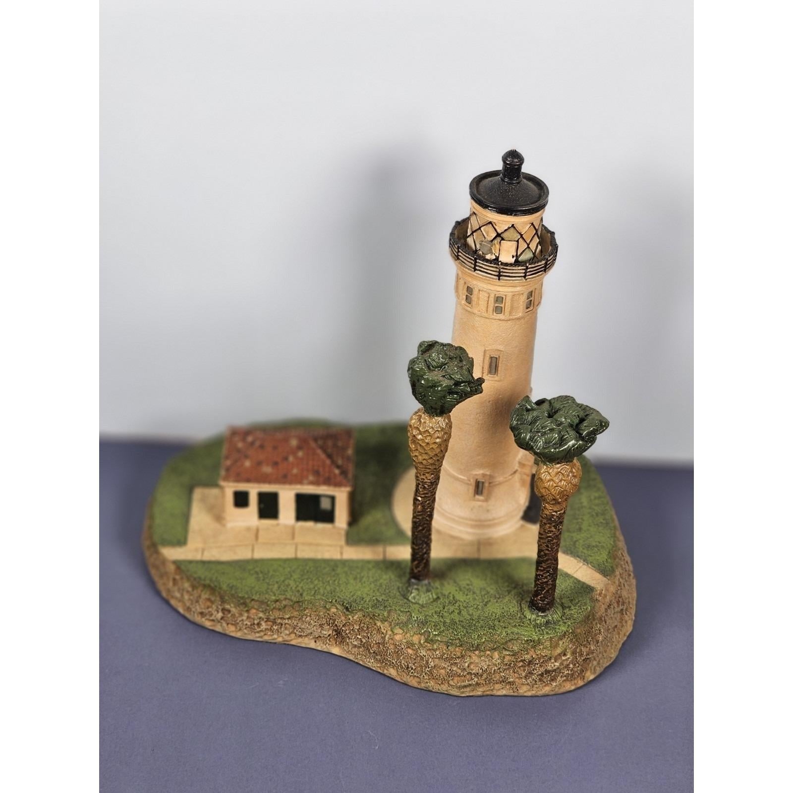 Danbury Mint Point Vicente Lighthouse 1993 COA Figurine
