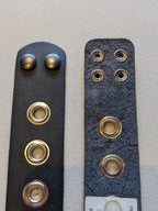 Lot Of 2 Perri's Leather Wrist Straps 10 1/2" X 1 1/2"