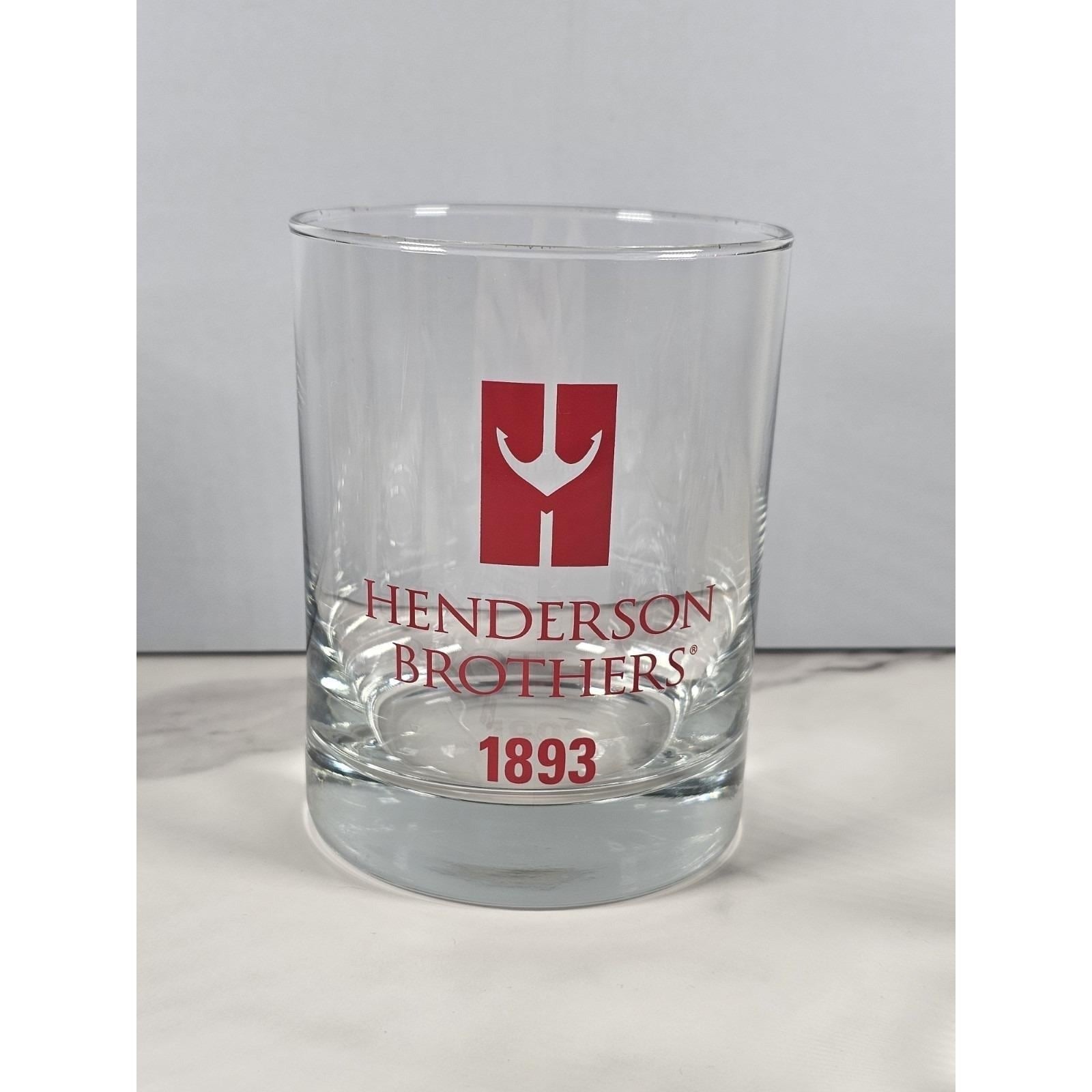 Set of 4 Henderson Brothers 1893 Whiskey Glasses