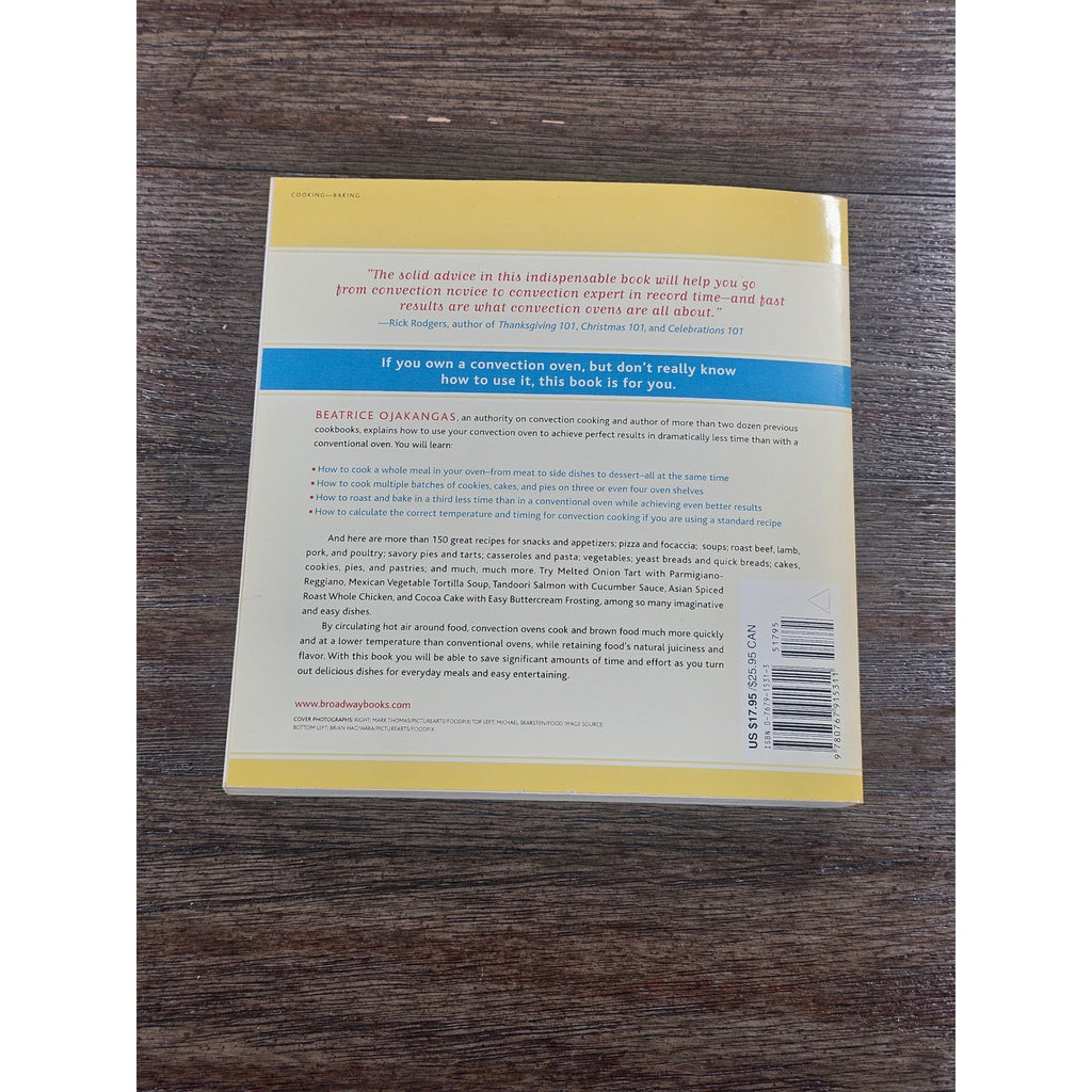 Cooking with Convection Cookbook 2005 Beatrice Ojakangas 150 Recipes